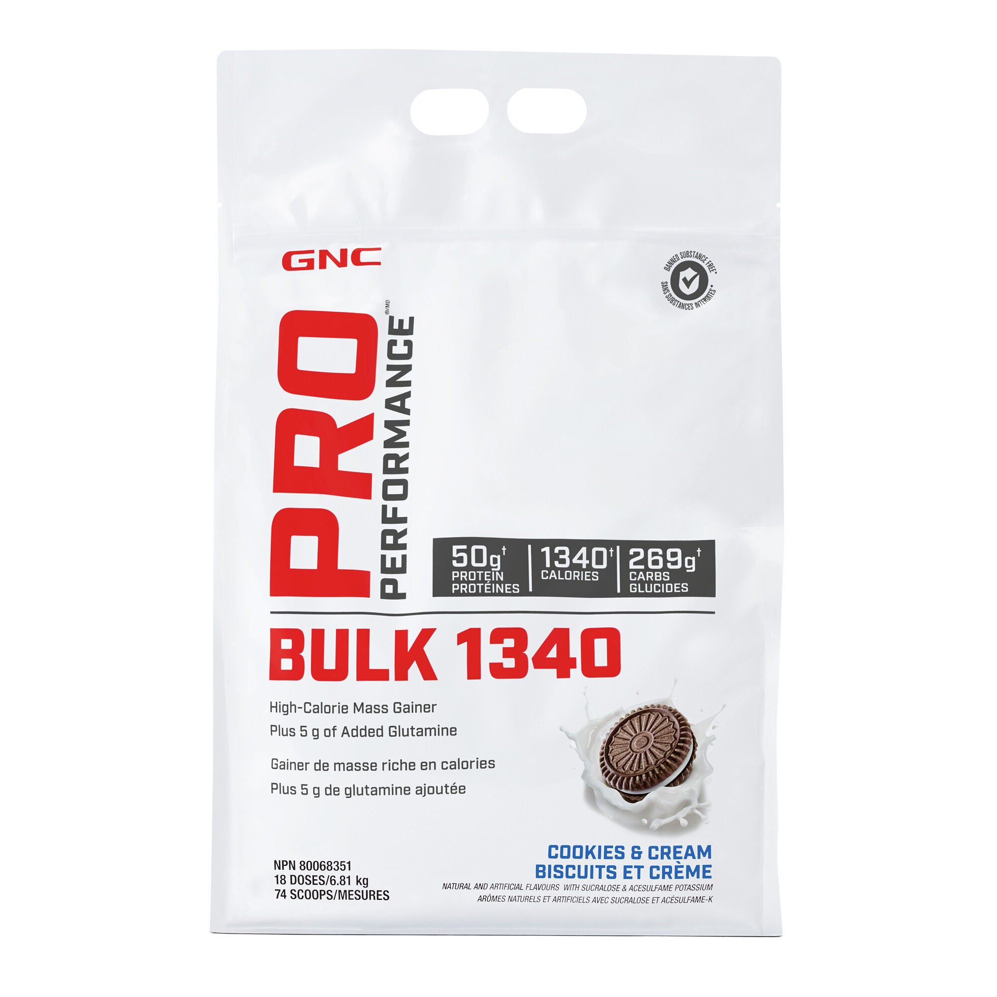 Bulk 1340 - Cookies and Cream Cookies and Cream | GNC